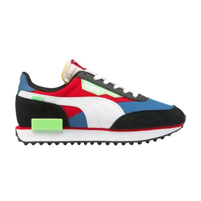 Pre-owned Puma Future Rider Play On Jr 'lapis Blue' | Multi-color | Kid's Size 7