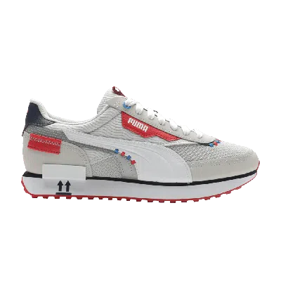 Pre-owned Puma Future Rider 's&s - Glacier Grey Red'
