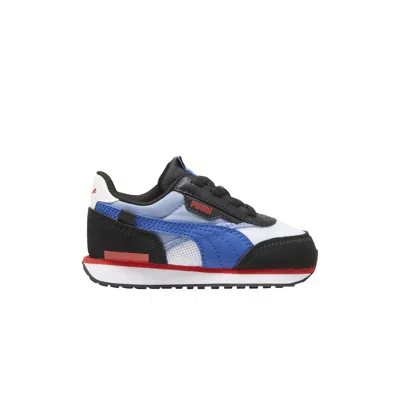 Pre-owned Puma Future Rider Toddler 'splash - Black Zen Blue' | Infant Size 7