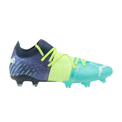 Pre-owned Puma Future Z 1.2 Fg Ag 'green Glare Elektro Aqua'