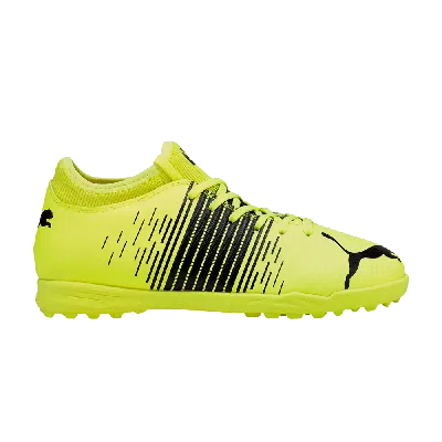 Pre-owned Puma Future Z 4.1 Tt Jr 'yellow Alert'