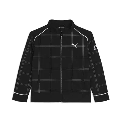 Puma Future..archive Big Kids' Quilted Jacket In Black