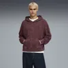 Puma Future..archive Hoodie Unisex In Brown