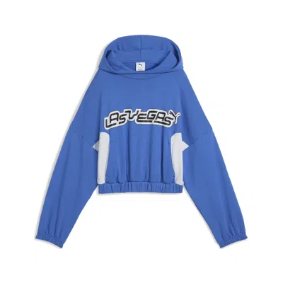 Puma Future.archive Lv Hoodie Women In Blue