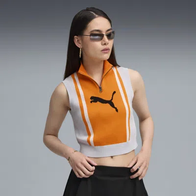 Puma Future..archive Tank Top Women Shoes In Gray
