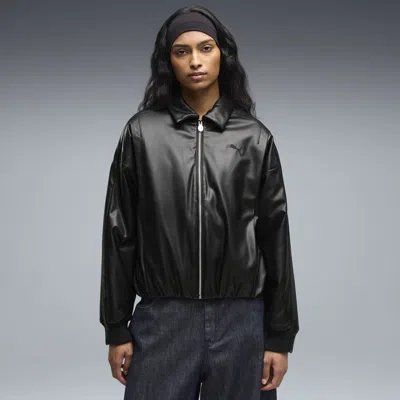 Puma Future..archive Women's Oversized Jacket In Black