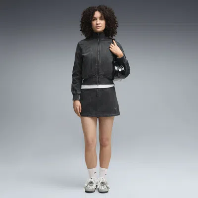 Puma Future..archive Women's Washed Twill Skirt In Black