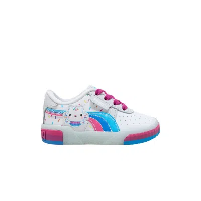Pre-owned Puma Gabby's Dollhouse X Cali Toddler 'cakey Cat Sprinkle' | White | Infant Size 5