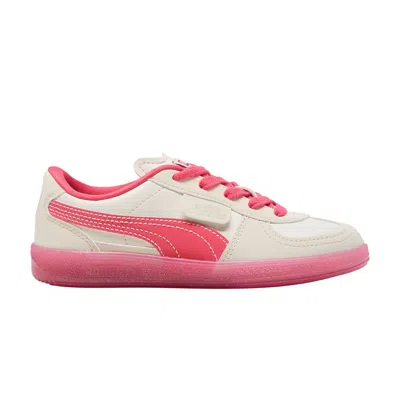 Pre-owned Puma Gabby's Dollhouse X Palermo Little Kid 'heart Paw Print' | Cream | Kid's Size 12.5