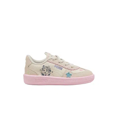 Pre-owned Puma Gabby's Dollhouse X  Palermo Toddler 'alpine Snow Pearl Pink' | Tan | Infant Size 7 In Brown