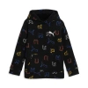 Puma Game On Pack Aop Big Kids' Pullover In Black