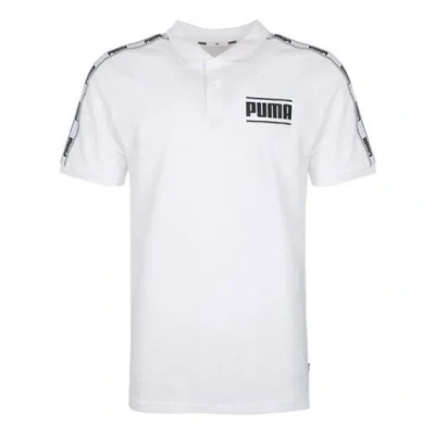 Puma Gamer Golf Polo Shirt 'white'