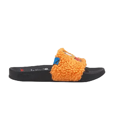 Pre-owned Puma Garfield X Leadcat 2.0 Slide Little Kid 'hungry Garfield' In Black