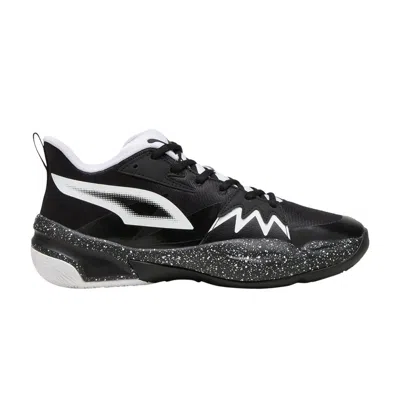 Pre-owned Puma Genetics 'speckle - Black White' | Men's Size 9