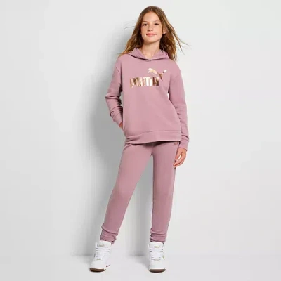 Puma Kids' Girls 2-pc. Pant Set In Pink