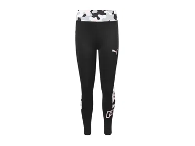 Puma Girls' Core Logo Legging Women's Clothing  Black: 12 14 One Size