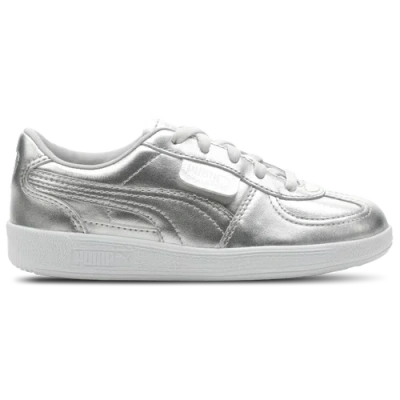 Puma Kids' Girls Preschool   Palermo In Silver/silver