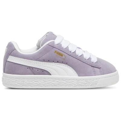 Puma Girls Preschool   Suede Xl In Purple/white