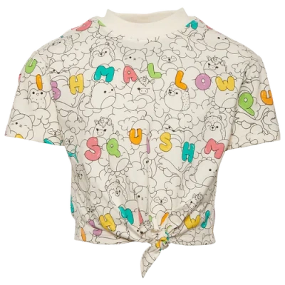 Puma Girls Preschool   X Squishmallows Aop Jersey T-shirt In Multi/white