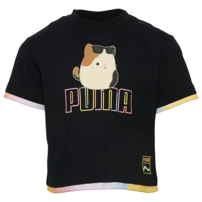 PUMA GIRLS PRESCHOOL PUMA PUMA X SQUISHMALLOWS JERSEY FASHION T-SHIRT