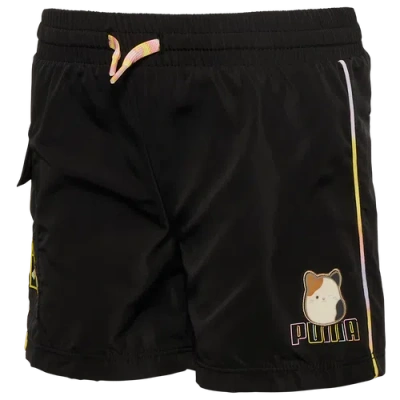 PUMA GIRLS PRESCHOOL PUMA PUMA X SQUISHMALLOWS WOVEN CARGO SHORTS