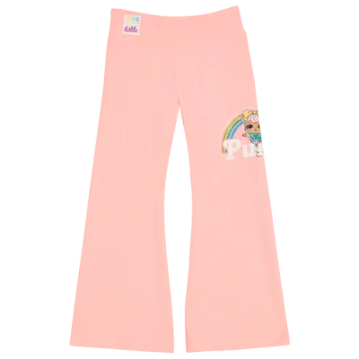Puma Kids' Girls  Lol Dawn Flare Leggings In Pink/multi