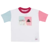 Puma Girls   Lol S&s Colorblock T-shirt In White/multi