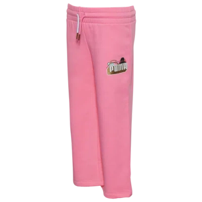 Puma Kids' Girls Preschool   Lol S&s Fleece Pants In Multi/pink