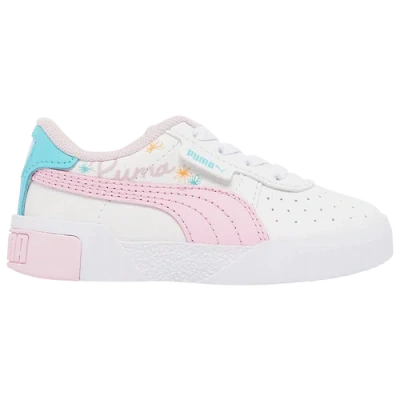 Puma Kids' Girls  Cali Sketch In White/pink