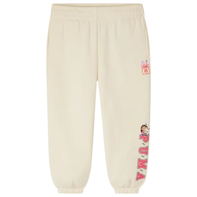 Puma Kids' Girls   X Gabby's Dollhouse Oversized Joggers In Tan Combo/red