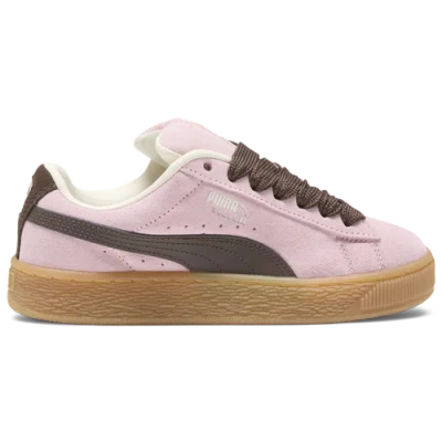 Puma Kids' Girls  Suede Xl Skate In Brown/pink