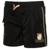 Puma Girls  X Squishmallows Woven Cargo Shorts In Black/gold