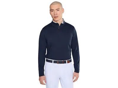 Puma Golf Cloudspun Tech Long Sleeve 1/4 Zip Golf Jacket In Blue