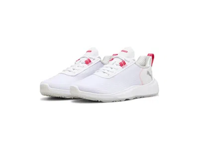 Puma Golf Fusion Crush Sport Women's Shoes Puma White/garnet Rose: 5.5 B - Medium, Textile