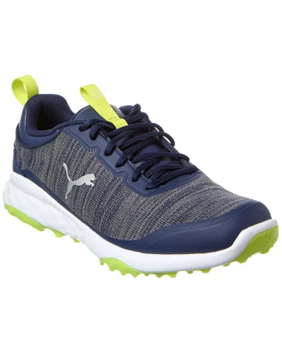 Puma Golf Fusion Pro Golf Shoe In Blue