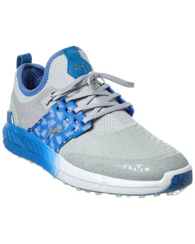 Puma Golf Ignite Pollination Golf Shoe In Gray