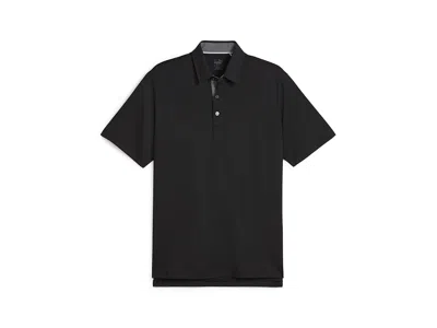 Puma Golf Mattr Brigade Polo In Black