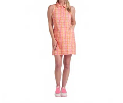Puma Golf Mini Dress In Pink Fruit