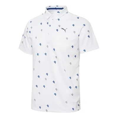Puma Golf Polo Shirt 'white'