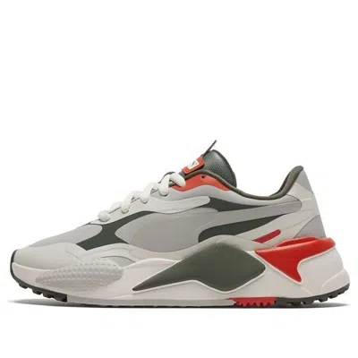 Puma Golf Shoes 'grey Red' In Gray