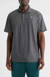 Puma Golf X Reigning Champ Mattr Jacquard Polo In Gray