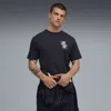 Puma Graphic Card Play T-shirt Men In Blue