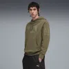 Puma Graphic Hoodie Men In Green