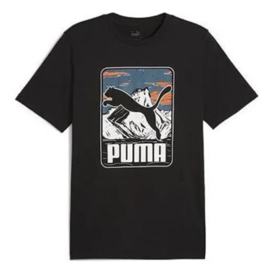 Puma Graphic Mountain T-shirt 'black'