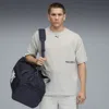 Puma Graphic Oversize T-shirt Men In Gray