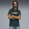 Puma Graphic Play Different T-shirt Men In Green