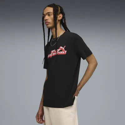 Puma Graphic Play Different T-shirt Men In Black