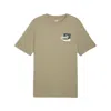 Puma Graphic Small Box T-shirt Us Men In Gray