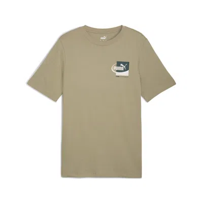 Puma Graphic Small Box T-shirt Us Men In Gray