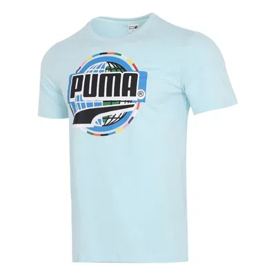 Puma Graphic T-shirt 'blue Black'